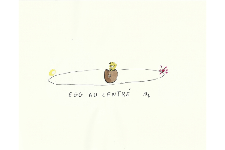 Egg au centre